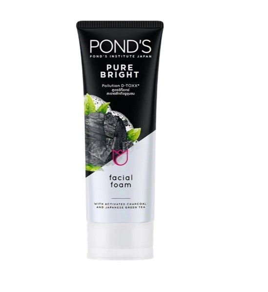 Sữa Rửa Mặt Ponds Pure Bright Đen Facial Foam (T/100g)