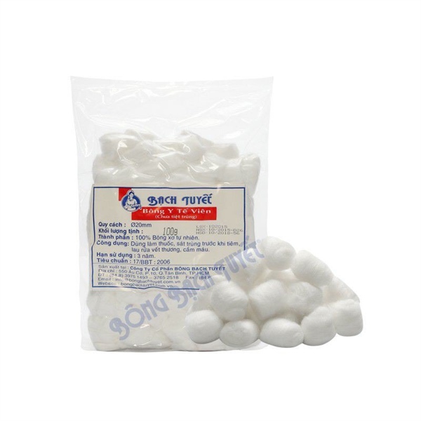 BÔNG GÒN VIÊN BẢO THẠCH 100G