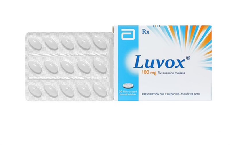 Luvox Fluvoxamine 100mg (h/30v) date 3/25