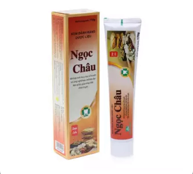 Kem Đánh Răng Ngọc Châu Hoa Linh (Tuýp/170gr)(Lớn)