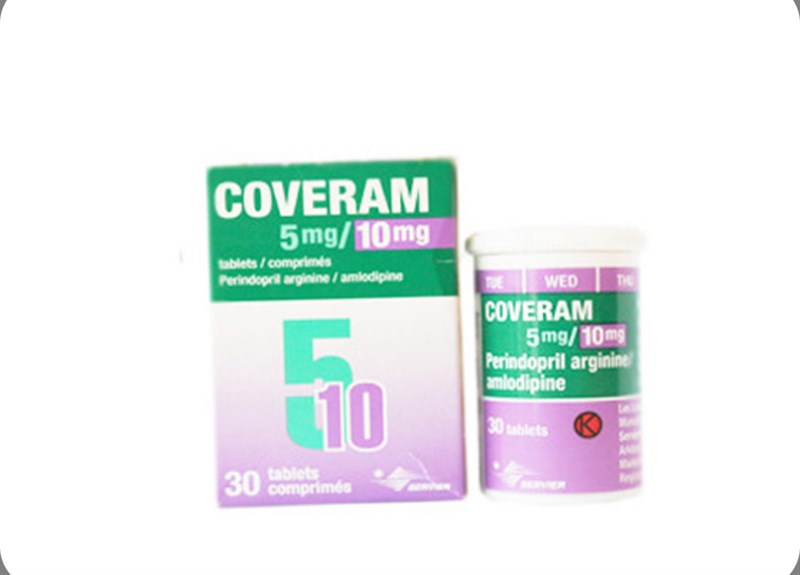 Coveram 5mg/10mg Servier (C/30v)