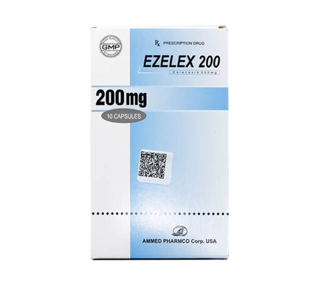 Ezelex Celecoxib 200mg Ammed pharma USA (h/10v)