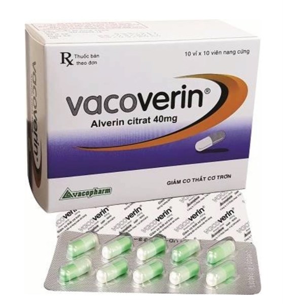 Vacoverin 40mg Vacopharm (Hộp/100 Viên Nang)