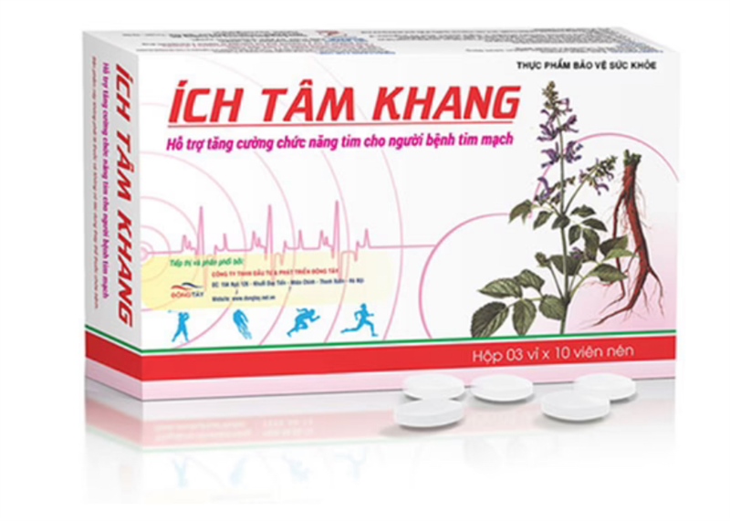 Ích Tâm Khang Đông Tây Pharma (h/30v)