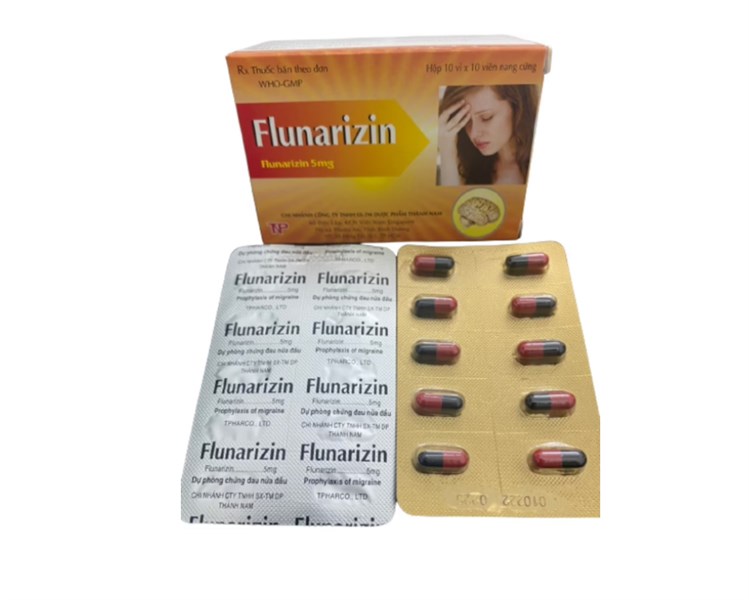 Flunarizin 5mg Thành Nam (h/100v)