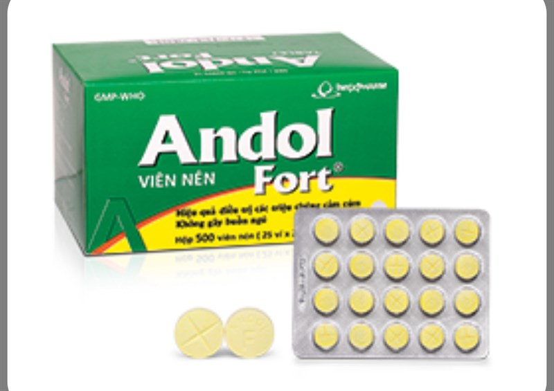 Andol Fort 500mg Imexpharm (H/500v)