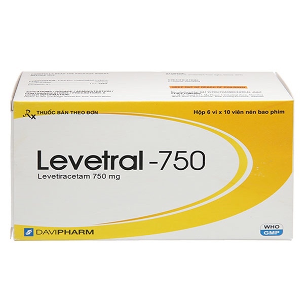 Levetral 750mg Leveriracetam 750mg Davi (H60V)