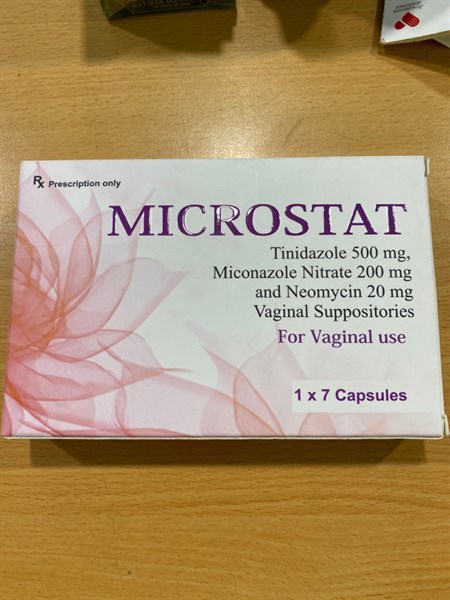 VIÊN ĐẶT ÂM ĐẠO MICROSTAT (H/7V)