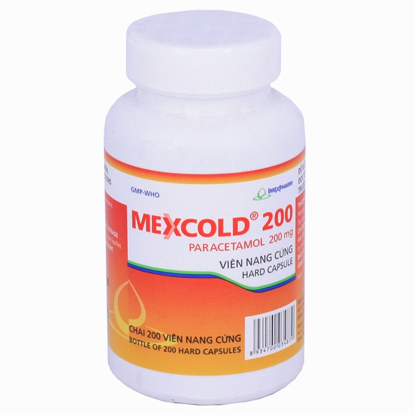 MEXCOLD 200mg IMEXPHARM (C/200v)