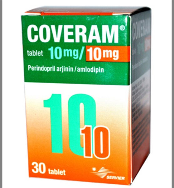 Coveram 10mg/10mg Servier (C/30v)