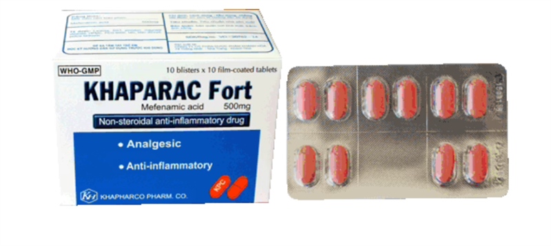 Khaparac fort mefenamic 500 khapharco (h/100v)