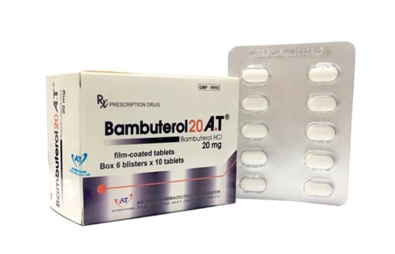 AT Bambuterol hydroclorid 20mg an thiên (h/60v)