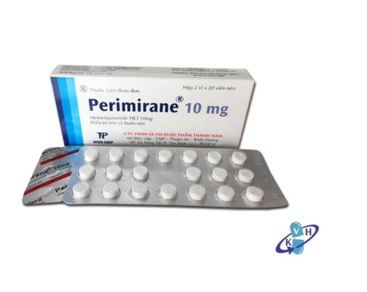 Perimirane 10mg Metoclopramid hydroclorid 10mg Thành Nam (h/40v)