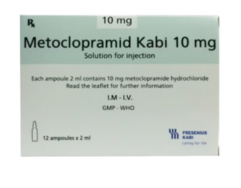 Metoclopramid Kabi 10mg/2ml (H/12o/2ml)