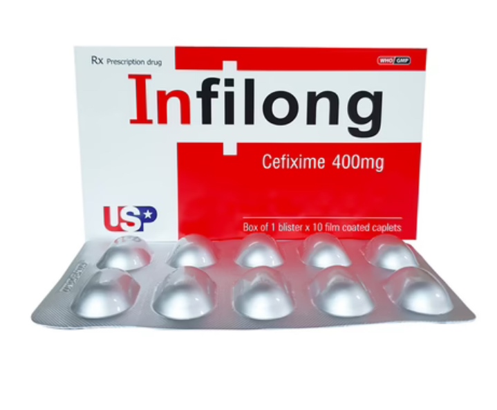 Infilong cefixim 400mg usp (h/10v)