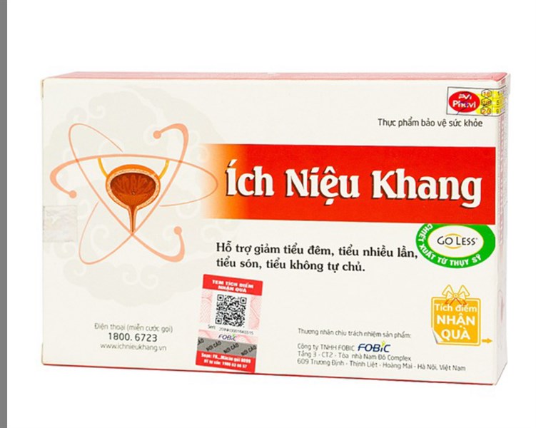 Ích niệu khang fobic (hộp/20viên nén)