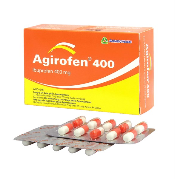 Agirofen Ibuprofen 400mg Agimexpharm (H/30v)