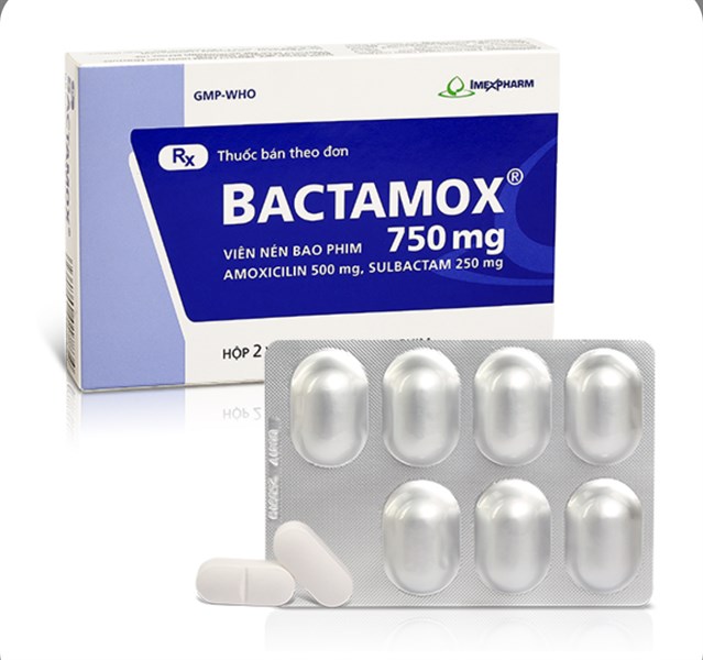 Bactamox 750mg Imexpharm (H/14v)
