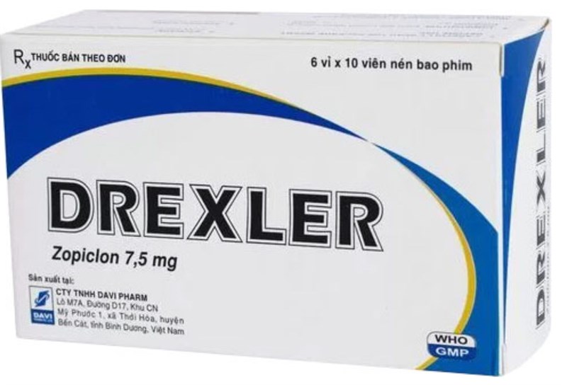 Drexler Zopiclon 7.5mg Davipharm (H/60v)