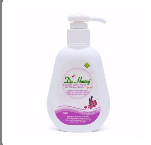 Dung Dịch Vệ Sinh Phụ Nữ Dạ Hương Tím Có Vòi (C/120ml)