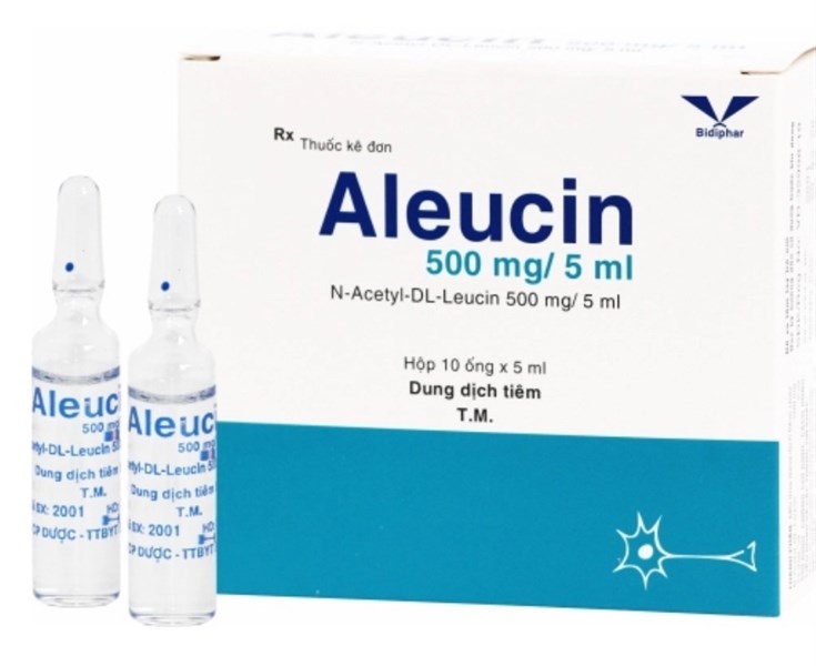 Aleucin N-Acetyl-Dl-Leucin 500mg/5ml Bidiphar (H/10o/5ml)