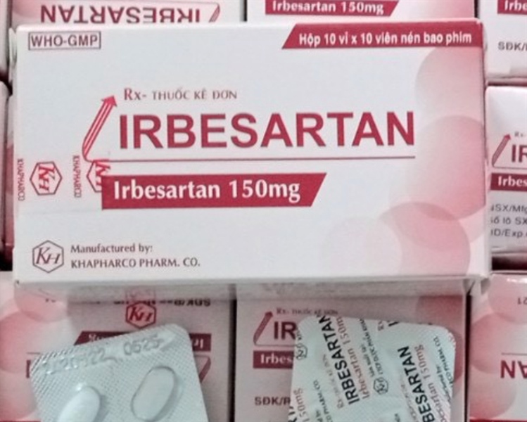 Irbesartan 150mg Khapharco (H/100V)
