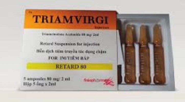 Triamvirgi Triamcinolon Fisiopharma (h/5o/2ml)