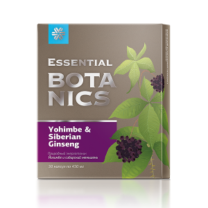 Essential Botanics Yohimbe & Siberian ginseng