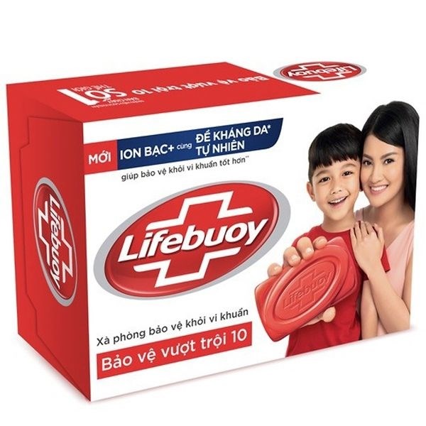 Xà Bông Cục Lifebuoy Bảo Vệ Vượt Trội 90g