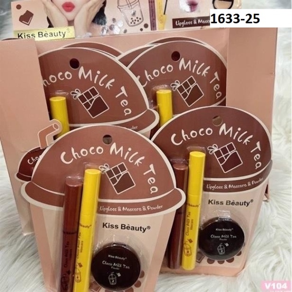 ✅ F102 Set 3 món trang điểm CHOCO MILK TEA 1633