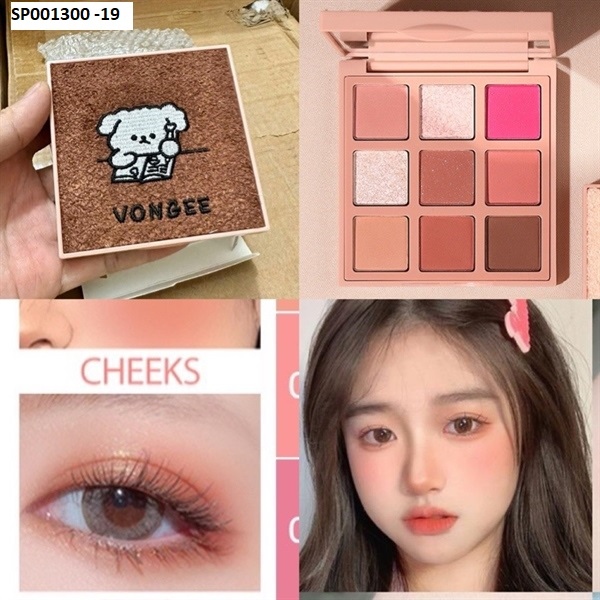 Bảng phấn 9 ô vongee