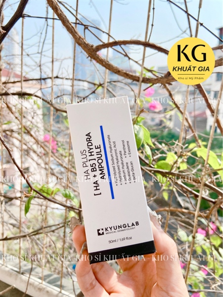 Serum HA B5 Kyung Lab Mẫu Mới – HA Plus [HA+B5] Hydra Ampoule 50ml