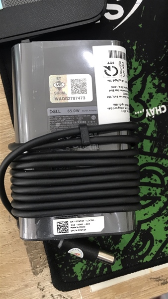 Adapter DELL Ovan Kim lớn 19.5V-3.34A (65W)(7.4mm*5.0) Zin