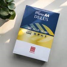 Giấy in HH Delus A4, định lượng 75(5r/t)