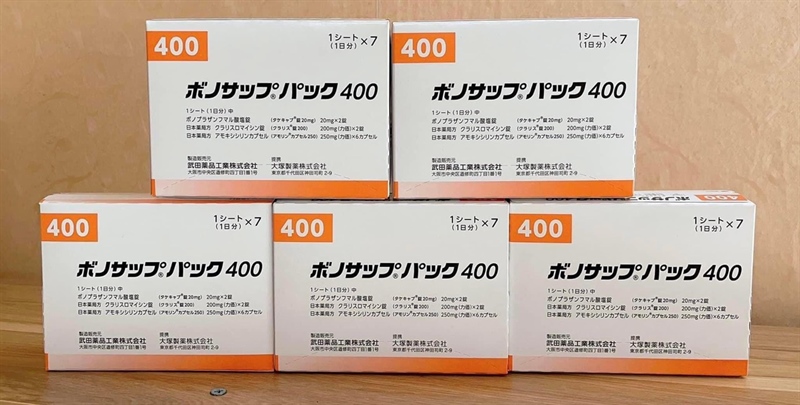 Thuốc điều trị dạ dày HP 400mg Bonosap