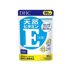 Viên Uống DHC Vitamin E thiên nhiên từ đậu nành 90 Days Supply (hàng chính hãng, có tem phụ)