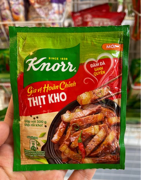 Gia vị thịt kho knor