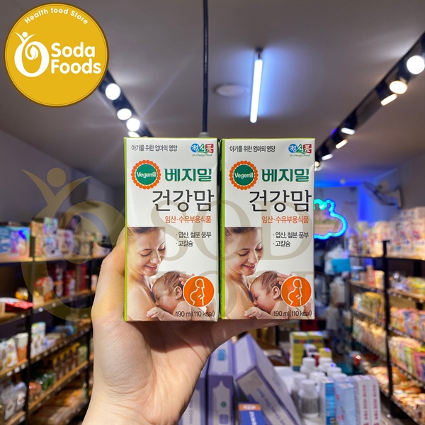 Sữa hạt Vegemil cho mẹ bầu và cho con bú 190ml