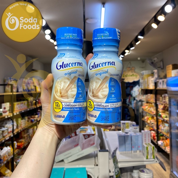 Sữa nước Glucerna Mỹ 237ml - Vani
