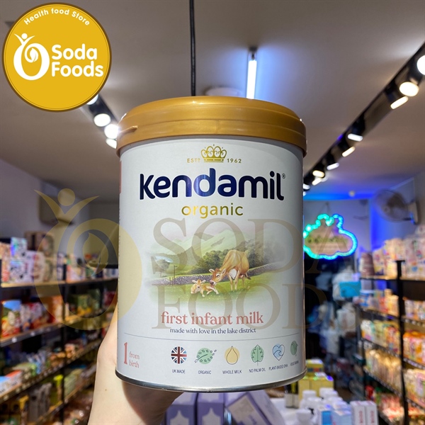 Sữa Kendamil Organic Stage 1 800g (0-6m)