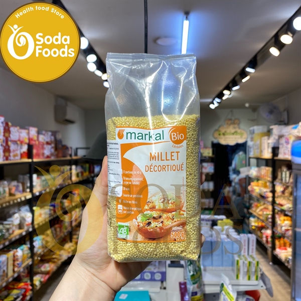 Hạt kê hữu cơ tách vỏ Markal -Pháp