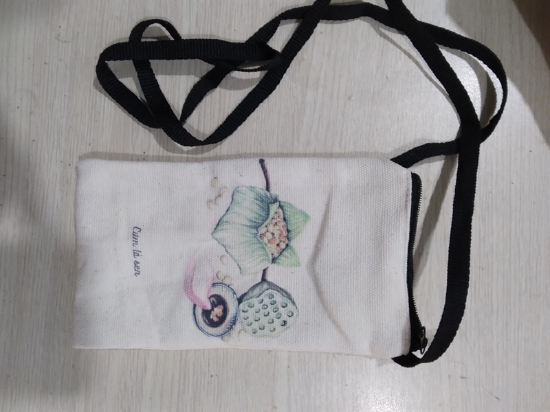 Túi đeo chéo thô - raw cloth crossbody bag - Usd 1.7