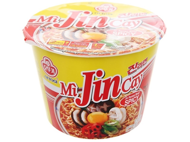 Mỳ Ottogi Jin Vị Cay Tô 110g