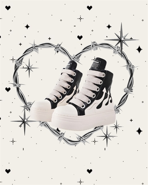 S001 Czero Flame Sneakers ĐEN