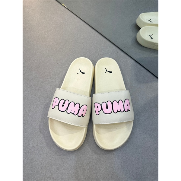 DÉP PUMA LEADCAT SUEDE KEM CHỮ HỒNG