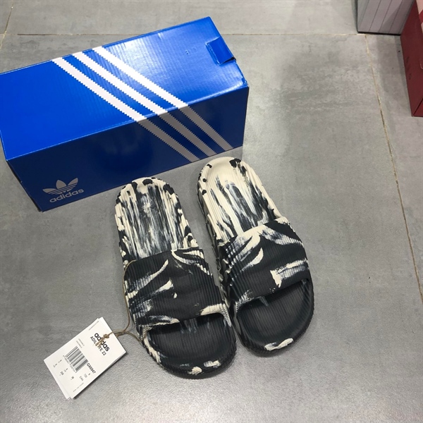 Adidas Adilette 22 Carbon Aluminum