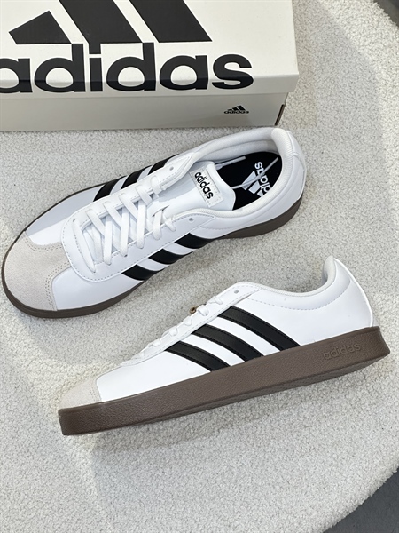 Giày Adidas VL Court Base Shoes - White ID3714