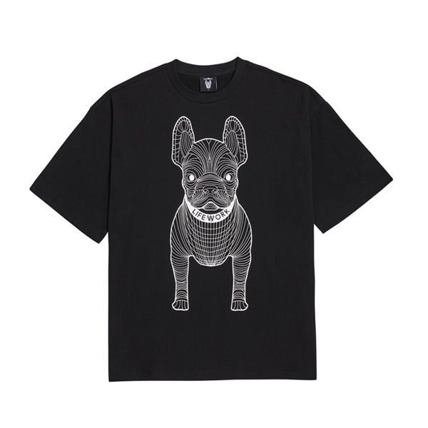 Áo thun LifeWork Big Radog Short Sleeve - Black [LW215TS990]
