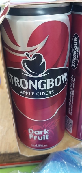 Bia Strongbow vị Dâu đen 330ml