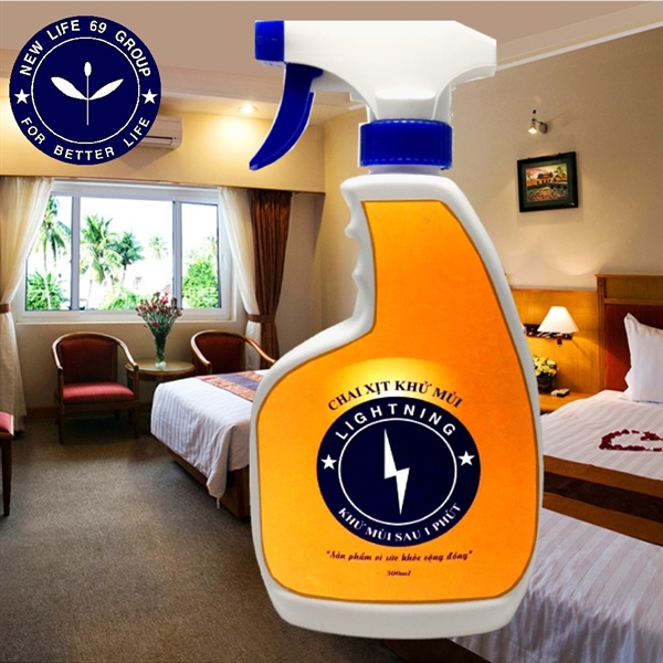Chai Khử mùi Phòng Khách Sạn - Cam Ngọt